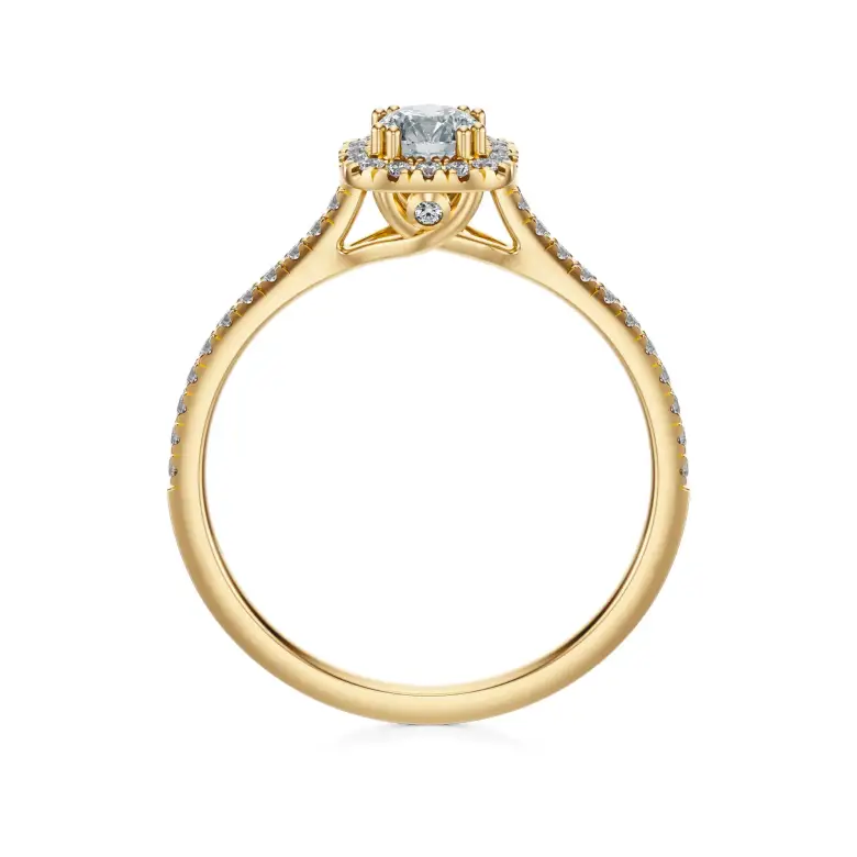 Pierścionek zaręczynowy z diamentami AJPZ_087